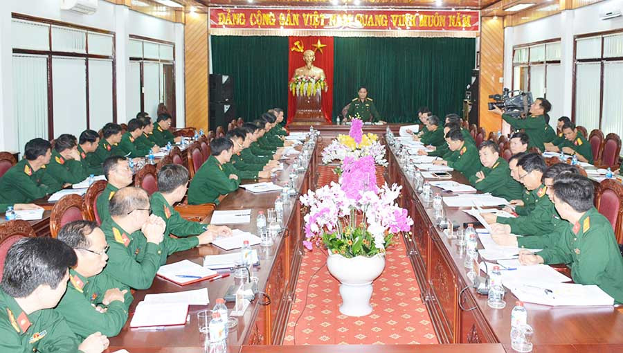  Quang cảnh buổi làm việc. Ảnh: Anh Tùng