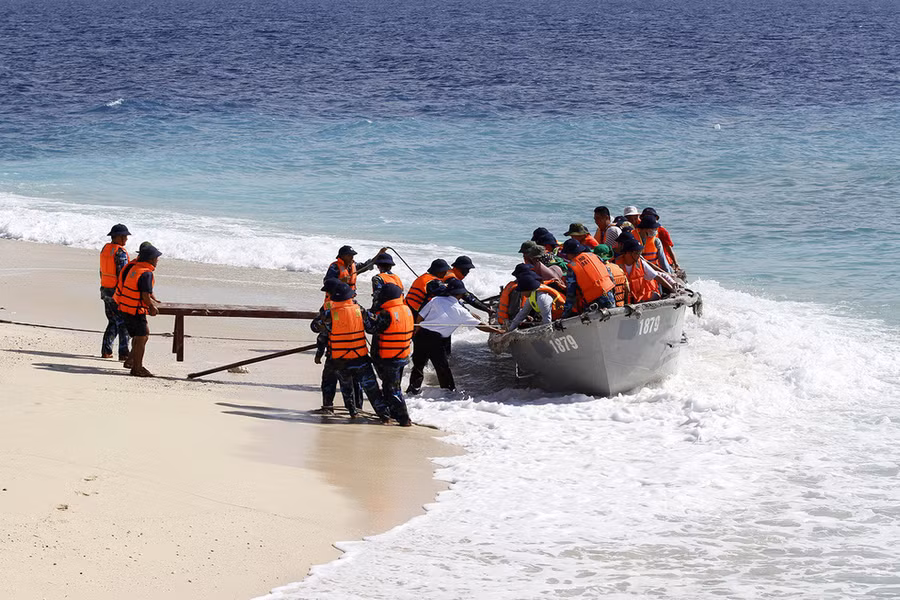 Đường vào An Bang - ẢNH: TRẦN THÀNH