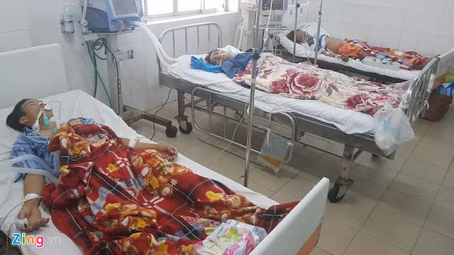 Trong 5 người nhập viện cấp cứu thì có 3 bệnh nhân nguy kịch. 