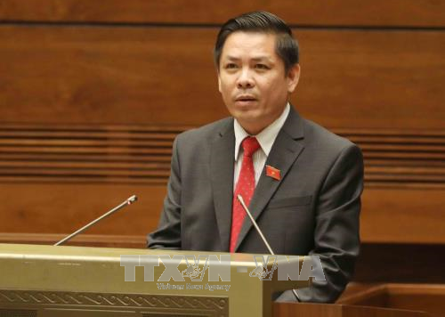Bộ trưởng Bộ GTVT Nguyễn Văn Thể. Bộ trưởng Bộ GTVT Nguyễn Văn Thể.