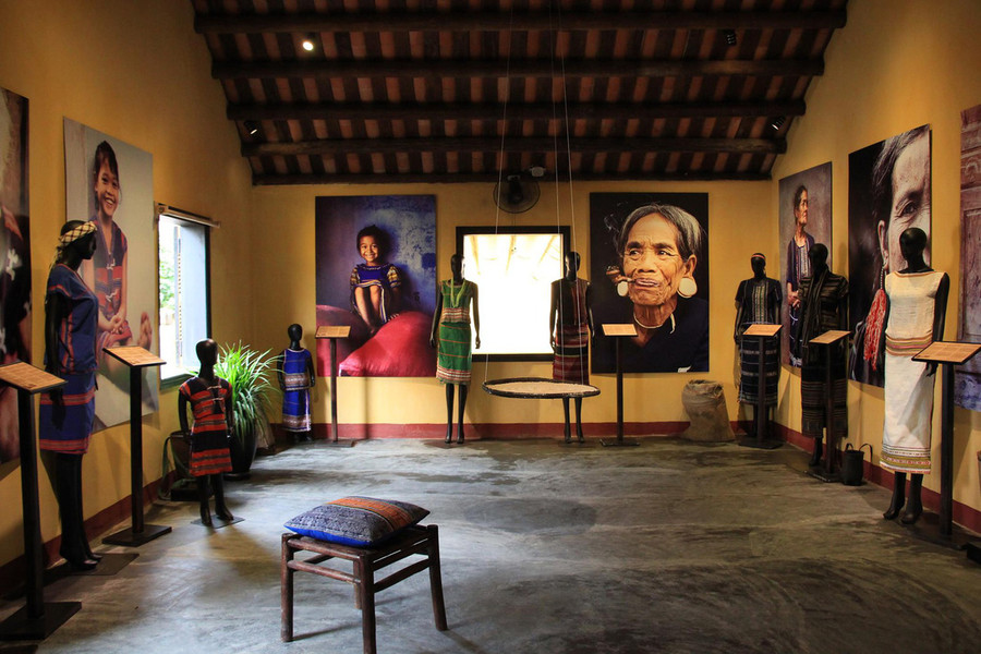 Một góc Bảo tàng Di sản vô giá lúc mới khai trường hồi tháng 1 - 2017 