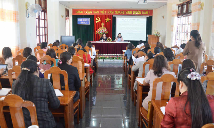 Quang cảnh hội nghị. Ảnh: A.H