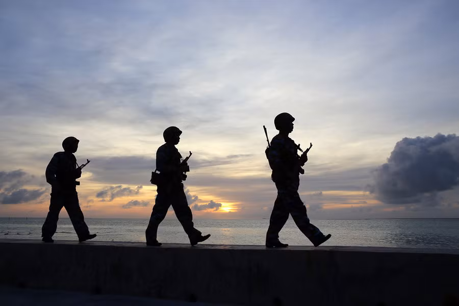 Khúc quân ca Trường Sa - ẢNH: TRẦN THÀNH