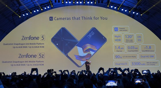 Thế hệ sản phẩm mới bao gồm ZenFone