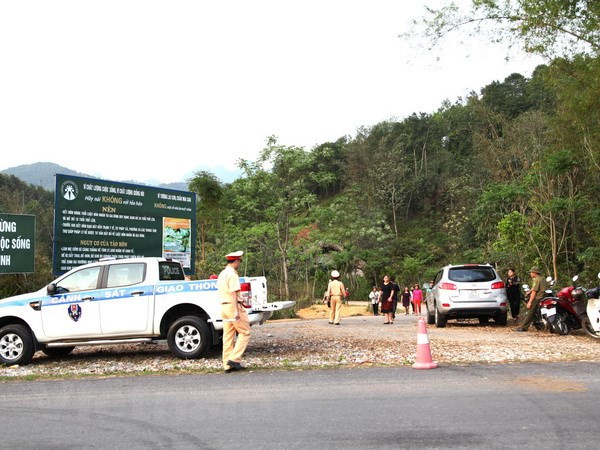  Hiện trường xảy ra vụ việc. (Ảnh: Minh Tâm/Vietnam+)