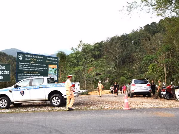  Hiện trường xảy ra vụ việc. (Ảnh: Minh Tâm/Vietnam+)