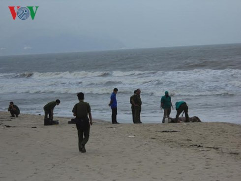 Hiện trường nơi phát hiện thi thể cụ ông.