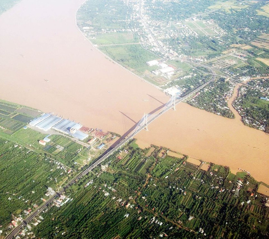 Một góc ĐBSCL nhìn từ trên không. Một góc ĐBSCL nhìn từ trên không.