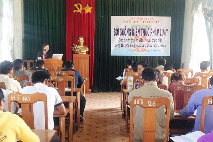 Toàn cảnh lớp bồi dưỡng. Ảnh: Mai Linh Toàn cảnh lớp bồi dưỡng. Ảnh: Mai Linh