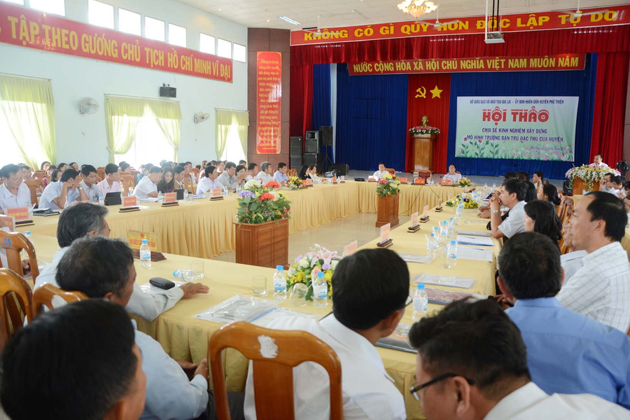 Quang cảnh hội thảo. Ảnh: Đ.P Quang cảnh hội thảo. Ảnh: Đ.P