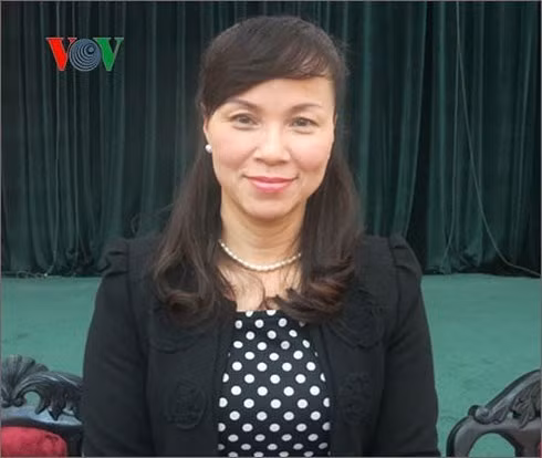 Bà Nguyễn Thị Kim Phụng, Vụ trưởng Vụ Giáo dục ĐH (Bộ GD-ĐT).
