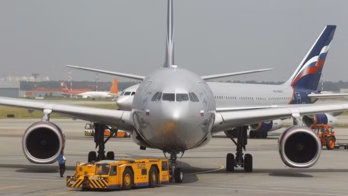 Máy bay Airbus A321 của hãng hàng không Aeroflot.