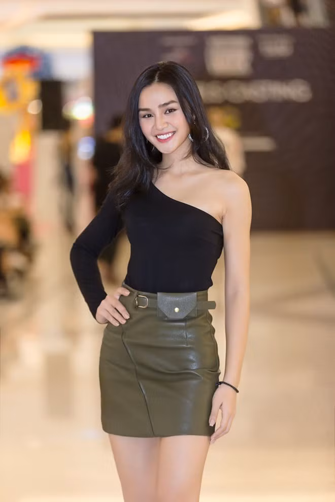 Top 10 Hoa hậu Hoàn Vũ Việt Nam Lê Thu Trang. (Ảnh: BTC)