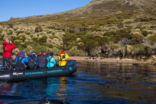  Du khách chỉ có thể tiếp cận đảo bằng thuyền. Ảnh: Oceanwide-expeditions.