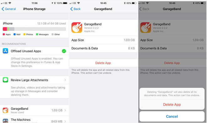 Xóa bớt game và ứng dụng không sử dụng.