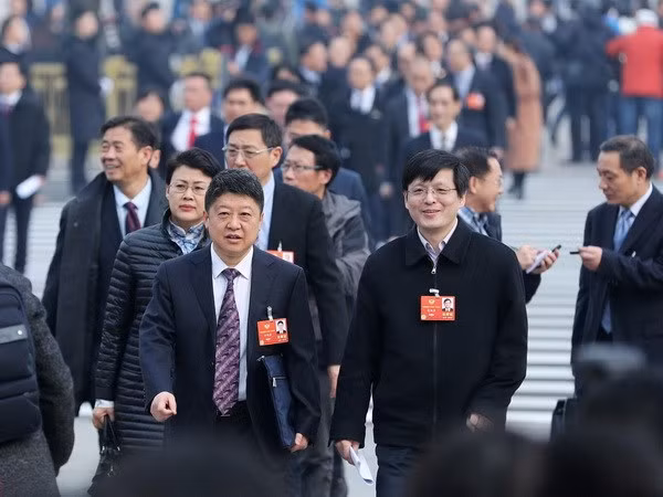  Các đại biểu tới dự phiên khai mạc hội nghị. (Nguồn: THX/TTXVN)