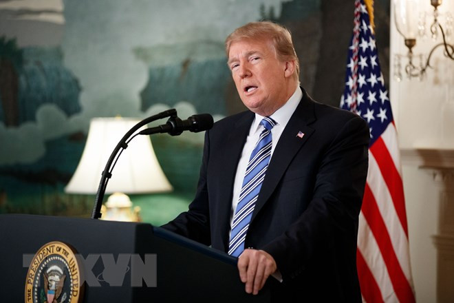 Tổng thống Mỹ Donald Trump.