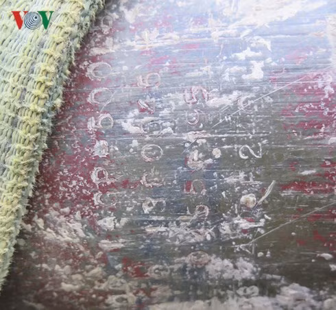 Quả bom được xác định loại bom của Mỹ ném xuống trong chiến tranh phá hoại miền Bắc mang mã hiệu MK81.