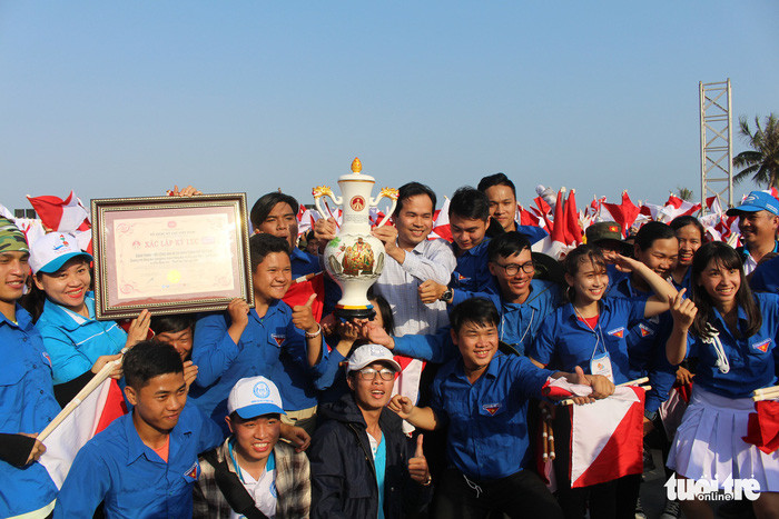  Thành đoàn TP. Đà Nẵng xác lập kỷ lục 