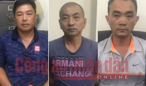 Từ trái qua phải: Nguyễn Thanh Hùng, Lý Quang Liêm, Trần Lâm Biên.