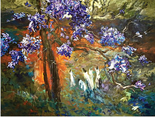  Tranh của nữ họa sĩ Việt Thị Kim Quyên