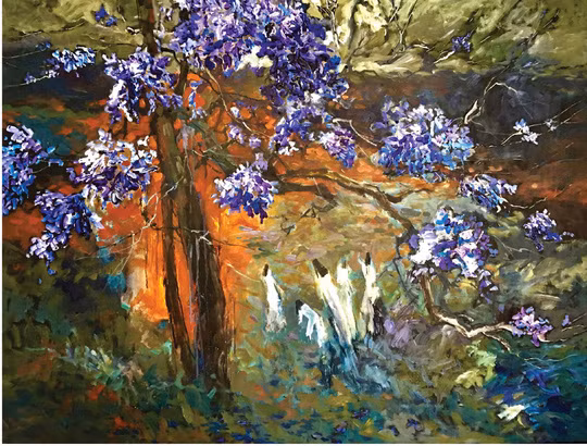  Tranh của nữ họa sĩ Việt Thị Kim Quyên