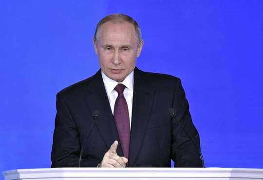 Tổng thống Nga Vladimir Putin. Ảnh: Reuters