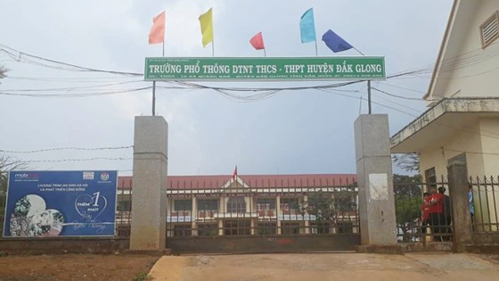 Trường Phổ thông Dân tộc nội trú THCS - THPT Đắk G’Long Trường Phổ thông Dân tộc nội trú THCS - THPT Đắk G’Long