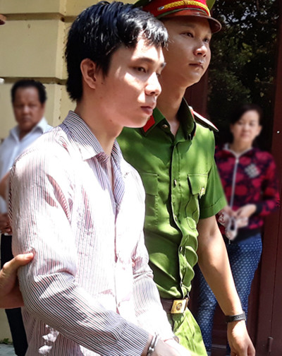  Phong sau khi nhận bản án tử hình.