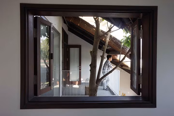 Không gian sống luôn ngập tràn cây cối. Không gian sống luôn ngập tràn cây cối.