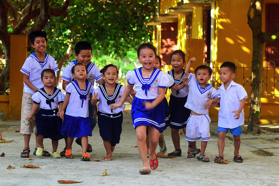 Quê em ở Trường Sa - ẢNH: NGUYỄN VIỆT HÙNG Quê em ở Trường Sa - ẢNH: NGUYỄN VIỆT HÙNG