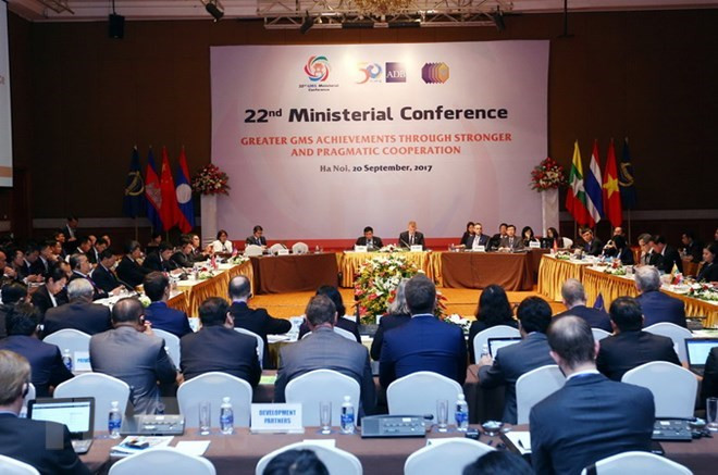 Hội nghị Bộ trưởng Chương trình hợp tác kinh tế Tiểu vùng Mekong mở rộng lần thứ 22 (GMS-22) tại Hà Nội. (Ảnh minh họa. Nguồn: TTXVN)