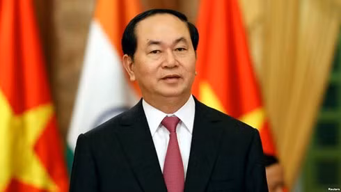  Chủ tịch nước Trần Đại Quang. Ảnh: KT