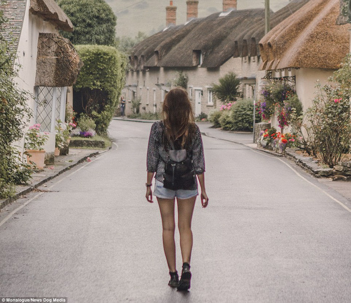  Sức hút của miền quê nước Anh làm cô gái trẻ quên đi những muộn phiền - Ảnh: Daily mail