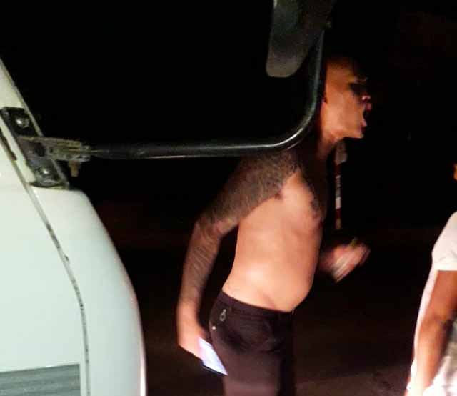 Trương Văn Cảnh đã có lời lẽ lăng mạ, chửi bới lực lượng CSGT. Ảnh: Văn Ngọc