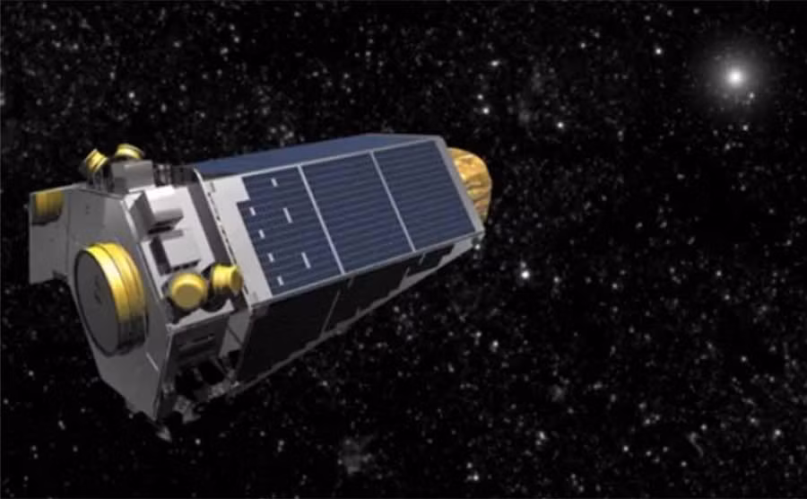  Kính viễn vọng không gian Kepler của NASA. Ảnh: Business Insider.