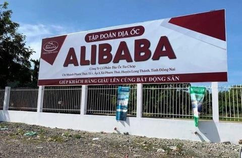 Một trong những dự án ma của địa ốc Alibaba ở Đồng Nai.