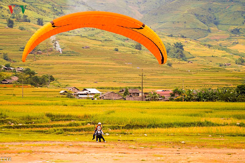 Bay trên Mùa Vàng đã trở thành sự kiện Văn hóa - Thể thao hấp dẫn.