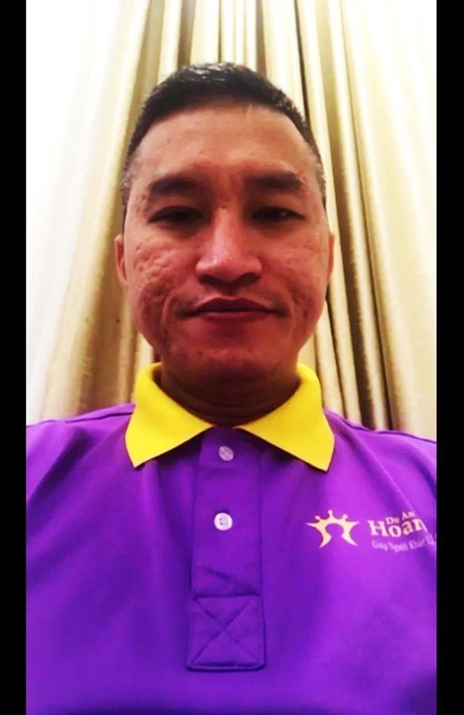 Đỗ Thanh Tâm tự stream live khuyên các nạn nhân rút đơn. Ảnh cắt từ video clip