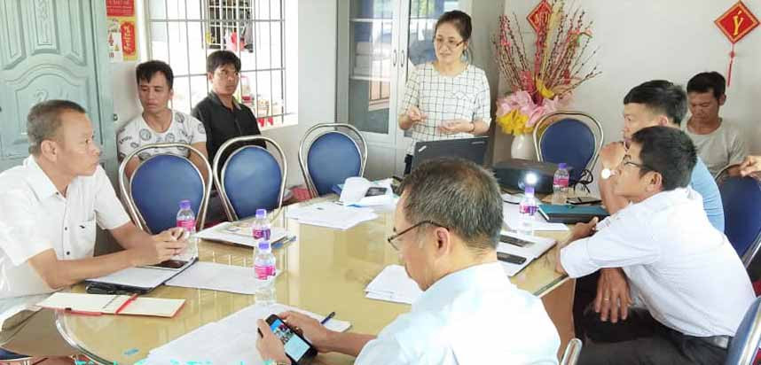 Quang cảnh buổi tập huấn. Ảnh: Hà Tây 