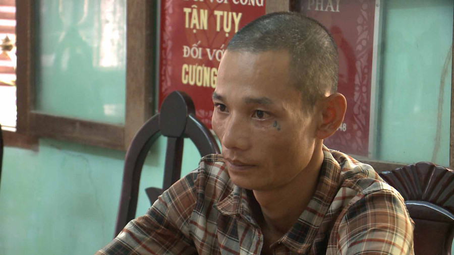 Đối tượng Nguyễn Thanh Hùng. Ảnh: Văn Ngọc