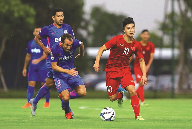 Dù đã qua 3 đợt tập trung ngắn ngày nhưng các gương mặt mới của đội tuyển U22 Việt Nam chưa khiến HLV Park Hang Seo hài lòng ảnh: NGỌC ANH 