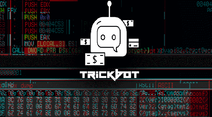 Mã độc TrickBot tấn công vào các hệ thống ngân hàng xuất hiện lần đầu tiên vào năm 2016. Ảnh: Bleeping Computer