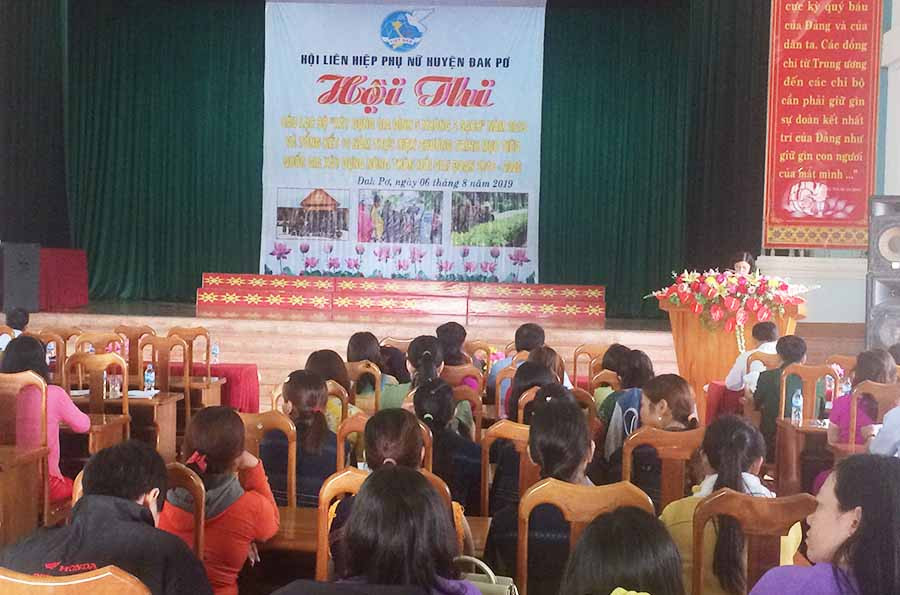 Quang cảnh buổi tổng kết. Ảnh: Lan Anh