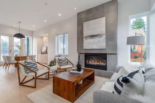 Sử dụng kiến trúc mở giúp cho không gian trở nên thoáng đãng hơn nhiều.