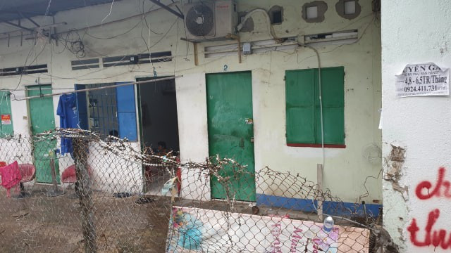 Khu nhà trọ xảy ra án mạng