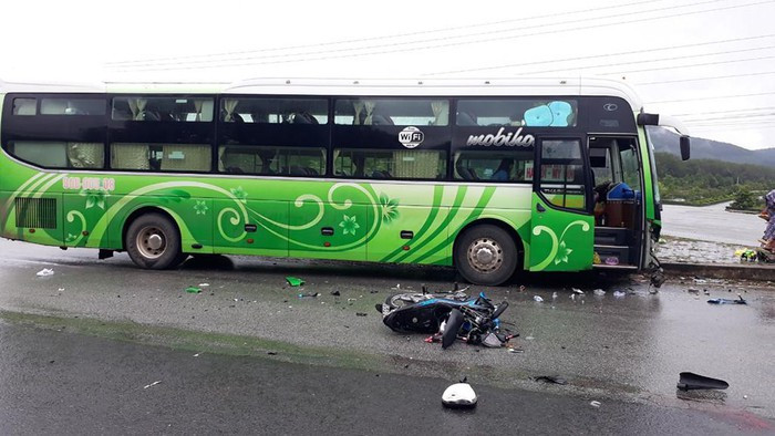 Hiện trường vụ tai nạn