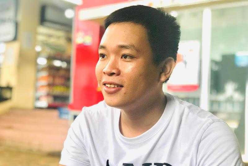 Tài xế là Phạm Minh Đức sinh viên năm cuối Trường ĐH Sư phạm Kỹ thuật TP.HCM Tài xế là Phạm Minh Đức sinh viên năm cuối Trường ĐH Sư phạm Kỹ thuật TP.HCM