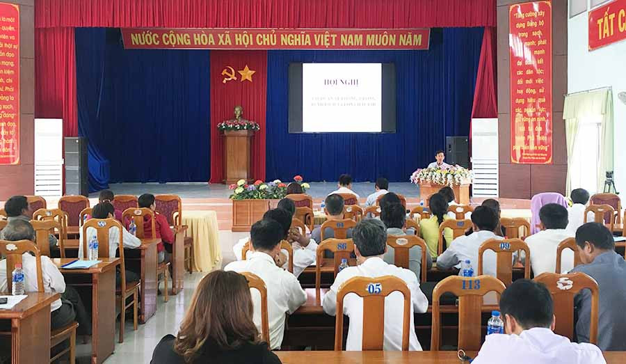 Quang cảnh buổi tập huấn. Ảnh: Thanh Tâm Quang cảnh buổi tập huấn. Ảnh: Thanh Tâm