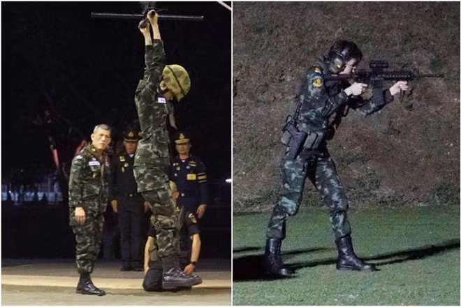 "Nhà vua đã ra lệnh soạn thảo tiểu sử Hoàng quý phi Sineenat Bilaskalayani", cơ quan này sử dụng tên hiệu chính thức của bà. Các hình ảnh mở ra cơ hội hiếm hoi cho người dân Thái Lan và truyền thông được nhìn thấy đời sống hoàng gia. Ảnh: Văn phòng Hoàng gia Thái Lan.